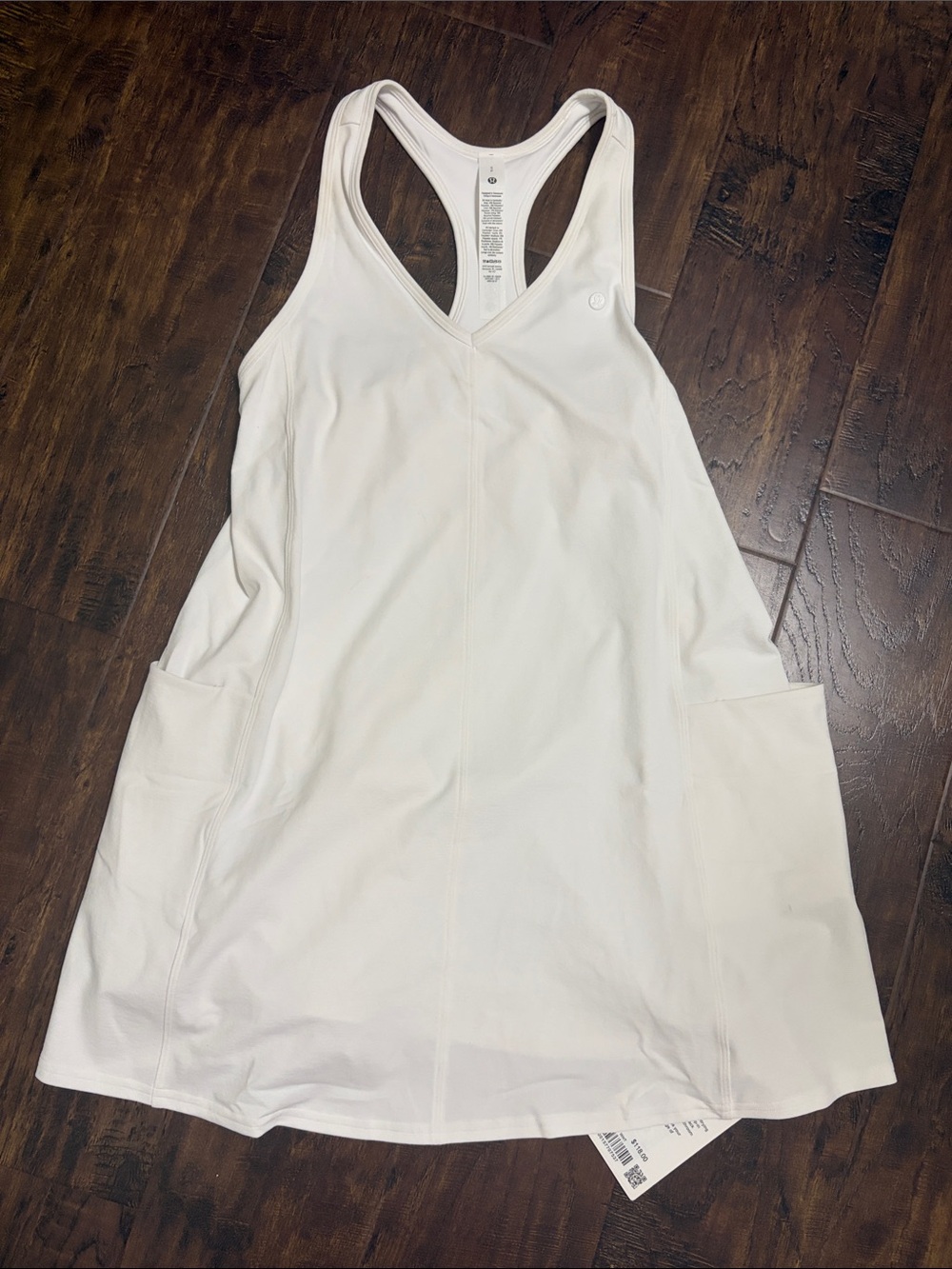 Lululemon Jersey White Racerback TennisDress